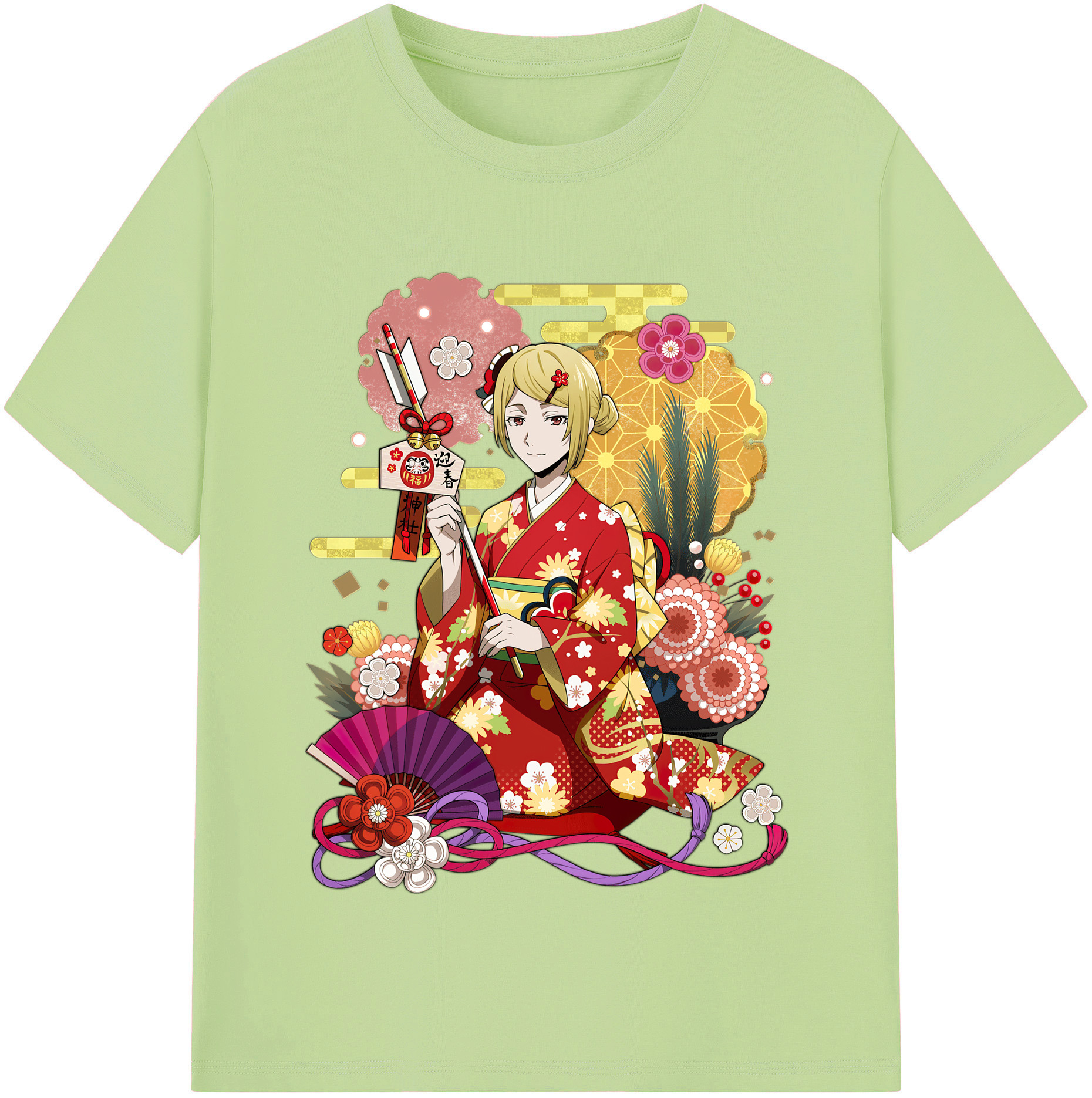 （画像用） 文豪ストレイドッグス Bungo Stray Dogs 綿100％半袖Tシャツ（フロントプリント）